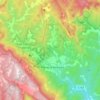 Topografische Karte les Planes d'Hostoles, Höhe, Relief