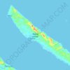 Topografische Karte Alabat Island, Höhe, Relief
