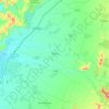 Topografische Karte Pelarco, Höhe, Relief