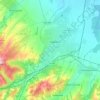 Topografische Karte Крымское городское поселение, Höhe, Relief