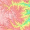 Topografische Karte Huasahuasi, Höhe, Relief