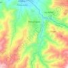Topografische Karte Pimampiro, Höhe, Relief