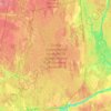 Topografische Karte Особо охраняемая природная территория «Мшинское болото», Höhe, Relief