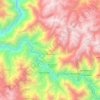 Topografische Karte Andaymarca, Höhe, Relief