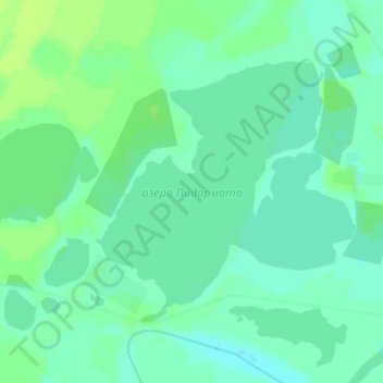 Topografische Karte муниципальный округ Ямальский район, Höhe, Relief