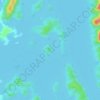 Topografische Karte Pulau Tengkawang, Höhe, Relief