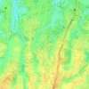 Topografische Karte Alun-alun Sukamaju, Höhe, Relief