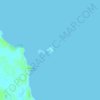 Topografische Karte Dalawang Islands, Höhe, Relief