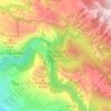 Topografische Karte Sierra Vista Open Space Preserve, Höhe, Relief