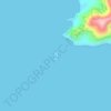 Topografische Karte Ilha da Sororoca, Höhe, Relief