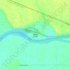 Topografische Karte Snake River, Höhe, Relief