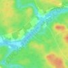 Topografische Karte Kennetcook River, Höhe, Relief