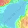 Topografische Karte Lake Doré, Höhe, Relief