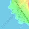 Topografische Karte Playa Caballeros, Höhe, Relief