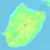 Topografische Karte Latuan Island, Höhe, Relief