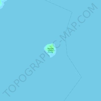 Topografische Karte Pasegan Guimba Island, Höhe, Relief