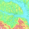 Topografische Karte Iași, Höhe, Relief