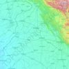 Topografische Karte Punjab, Höhe, Relief